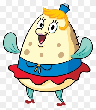 Spongebob Mrs Puff - Mrs Puff Spongebob Characters Clipart