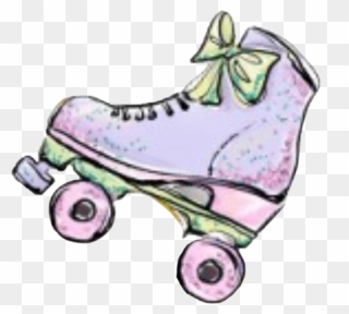 #watercolor #skate #skates #skating #skater #png - Roller Skate Watercolor Clipart