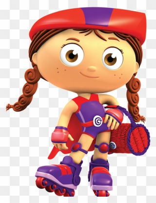 Wonder Red Super Why Character Clipart