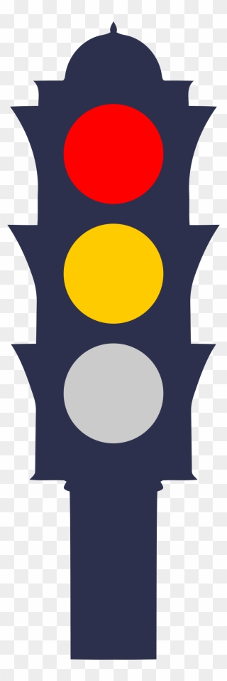 Transparent Stop Lights Clipart - Amber Traffic Light Clip Art - Png Download