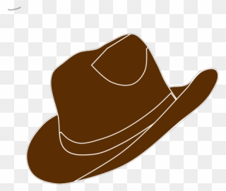 Brown Cowgirl Hat Png Images - Cartoon Cowboy And Cowgirl Hats Clipart