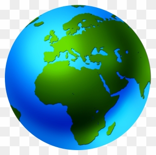 Globe World Clip Art - Earth Clipart No Background - Png Download