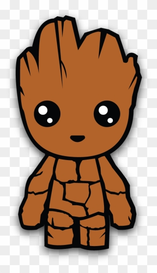 Rocket Raccoon Clipart Baby Groot - Baby Groot Png Transparent Png