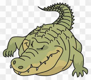 Crocodile Clipart Saltwater Crocodile, Crocodile Saltwater - Saltwater Crocodile Clipart - Png Download