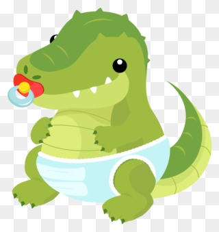 Baby Alligator Png - Crocodile Cartoon Transparent Background Clipart