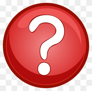 Clipart Question Mark Red - Png Download