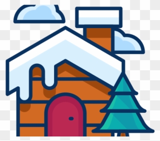 Snow Ski Cliparts - Snow House Icon - Png Download