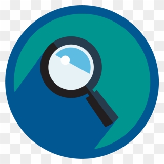 Magnifying Clipart Evidence Based Practice - Transparent Physical Evidence Icon - Png Download