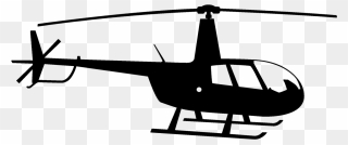 Transparent Helicopter Clipart Black And White - Helicopter Logo Png