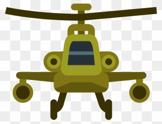 Army Helicopter Clipart - Png Download
