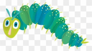 Caterpillar Clipart - Illustration - Png Download