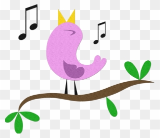 Children"s Music With A Purpose - Bird Singing Clipart Png Transparent Png