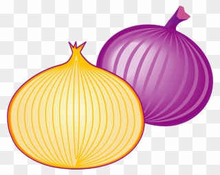 Red Onion Vegetable Clipart - Red Onion - Png Download