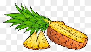 Fresh Pineapple Clipart - Png Download