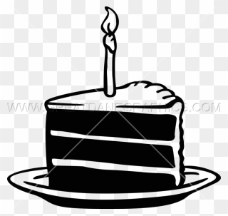 Birthday Cake Slice - Birthday Cake Slice Svg Clipart