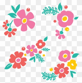 How The Flower Crown Became It Accessory Of Coachella Red Flower Watercolor Png Clipart 5700864 Pinclipart