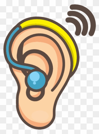 Clipart Ear Effective Listening - Clip Art Hearing Aid Png Transparent Png
