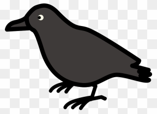 Crow Clipart - Crow - Png Download