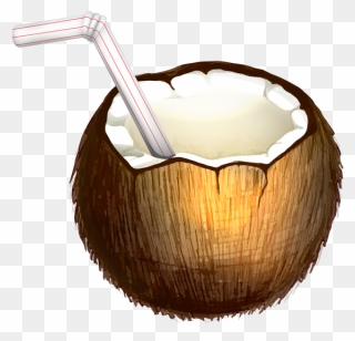 Transparent Png Coconut Drink Clipart