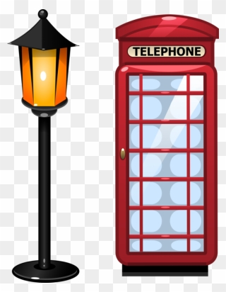 London Clipart Red Telephone Box, London Red Telephone - Telephone Booth Clipart Png Transparent Png