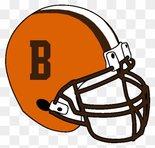 Cleveland Browns Nfl American Football Helmets Cleveland - Cleveland Browns Helmet B Logo Clipart