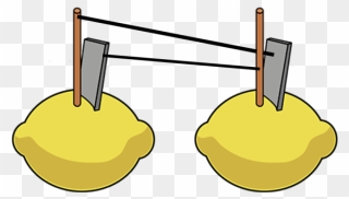Electricity Clipart Lemon - Does A Lemon Battery Work Gif - Png Download