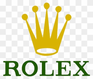 Logo Designer London Rolex File Free Clipart Hq Clipart - Rolex Gold Crown Logo - Png Download