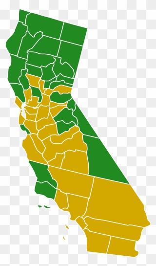 Kite Clipart Chunav - California Senate Election Results By County 2018 - Png Download