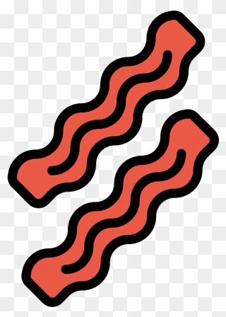 Bacon Emoji Clipart - Clip Art - Png Download