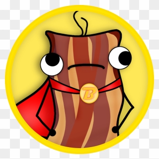 Bacon Clipart Animated - Cartoon Bacon Png Transparent Png