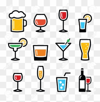 Free Best On Transparent - Alcohol Drink Icons Clipart
