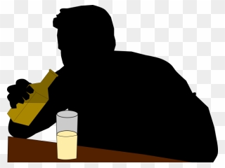 Drinking Alcohol Clipart - Png Download