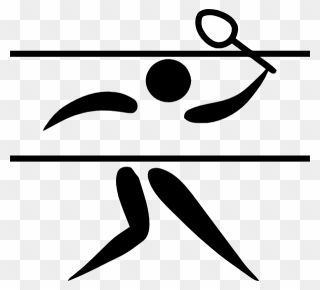 Olympic Badminton Logo Clipart