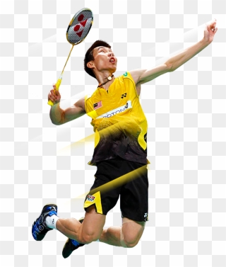 Smash Badminton - Clipart Best - Lee Chong Wei Png Transparent Png