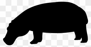 Hipopotamo Sombra Png Clipart
