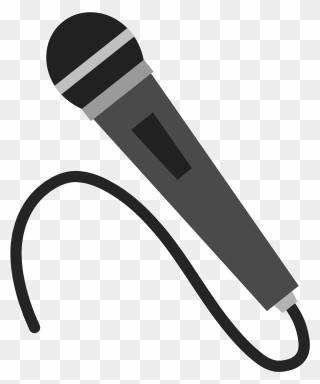 Cartoon Microphone Png - Transparent Background Microphone Clipart