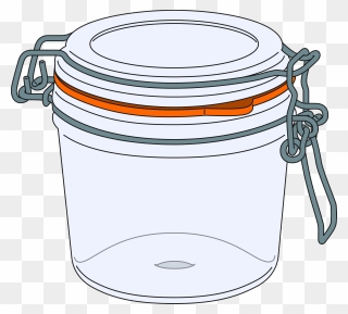 Glass Jar Clipart - Png Download
