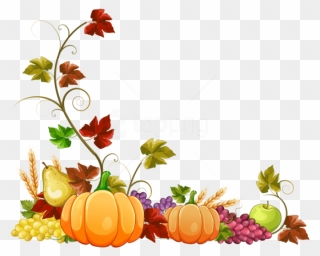 Free Png Download Autumn Pumpkin Decoration Clipart - Autumn Clip Art Transparent Png