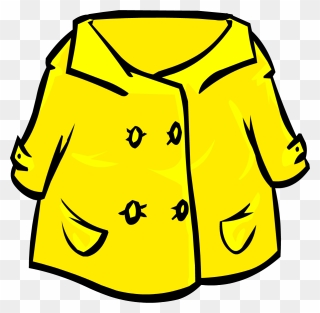 Letourneau University Yellow Jackets Custom Design - Yellow Raincoat Clipart - Png Download