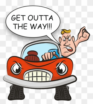 Mosd App Move Over - Road Rage Clipart Png Transparent Png