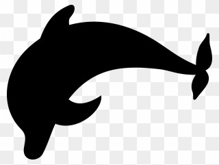 Clip Art Vector Graphics Dolphin Silhouette Free Content - Dolphin Silhouette Png Transparent Png