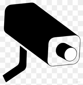 Video Surveillance Camera Clipart - Png Download