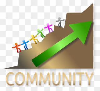 Community Member Interaction Clipart, Vector Clip Art - Population Clipart - Png Download