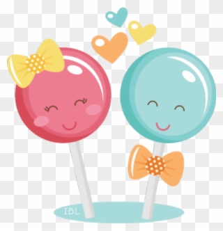 #lollipop #sucker #colorful #candy #cute - Cute Lollipop Clipart - Png Download