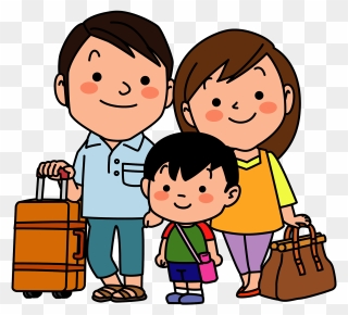 Family Travel Clipart - Travel - Png Download