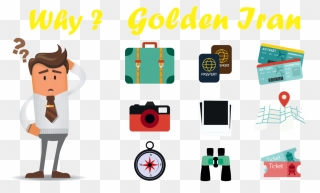 Golden Iran Agency Why - Cartoon Character Confused Png Clipart