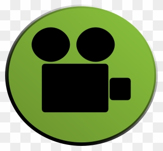 Video Camera Green Clip Art At Clker - Clip Art - Png Download