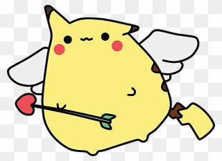 #pokemon #pikachu #cupid #angel #freetoedit - Cartoon Clipart
