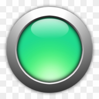 Green Led Button Png Clipart