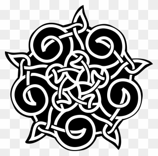 Printable Celtic Knot Coloring Page Clipart